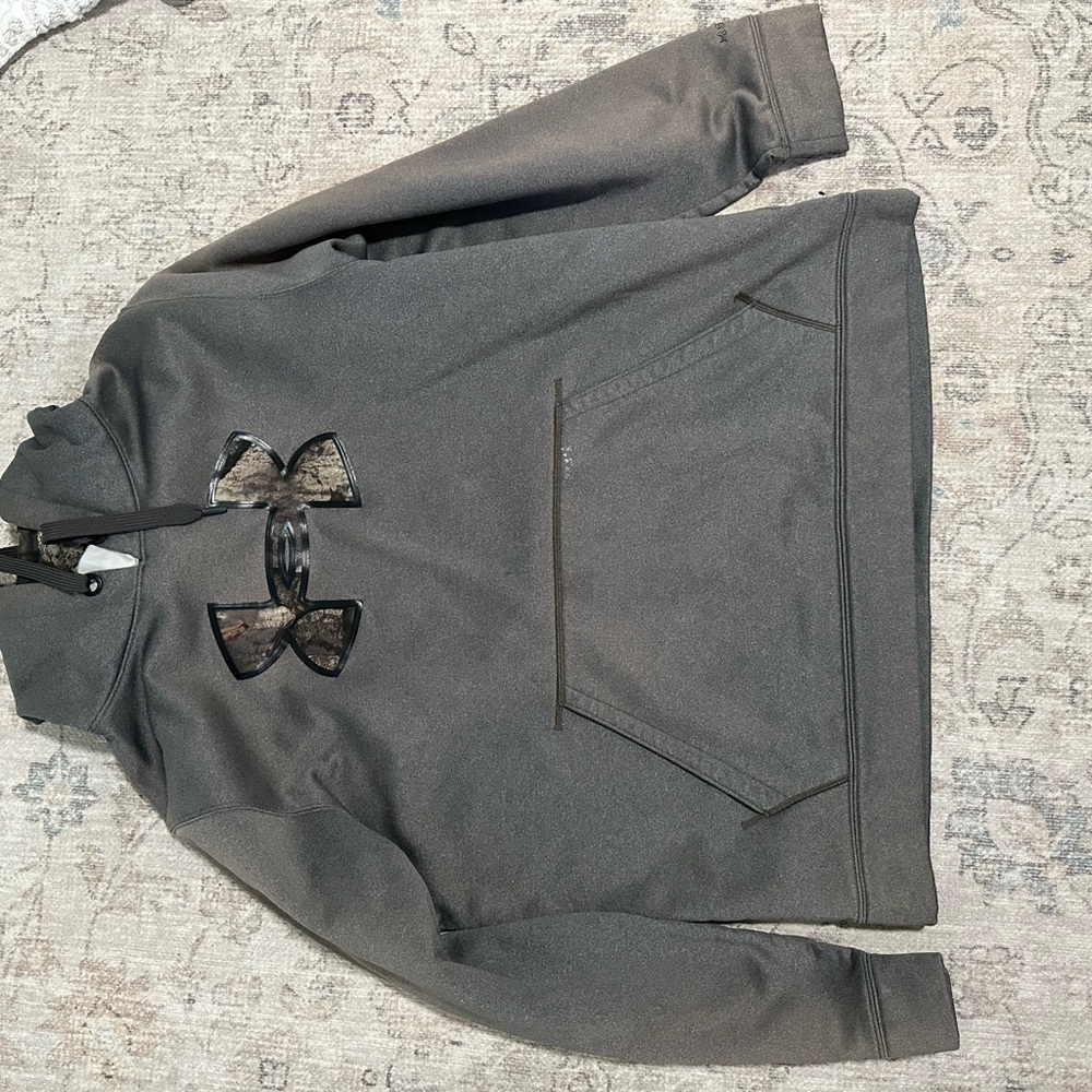 Under Armour Gray Pullover Hoodie